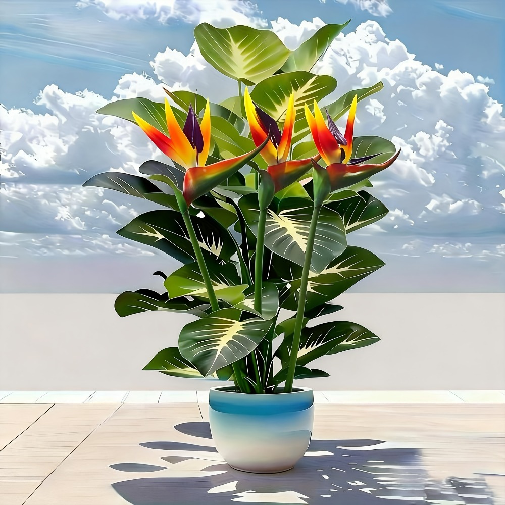 Home Decor Center - 人工の極楽鳥花とポトスの植物、庭園、ショッピングセンター、ホテル、オフィス、住宅、結婚式などの屋外装飾に