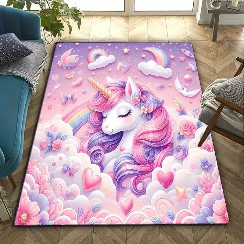 Cowhide Rug Faux - フェイク牛革柄エリアラグ ナチュラルテクスチャ ホームデコレーション リビングルーム 寝室 フロアカーペット
