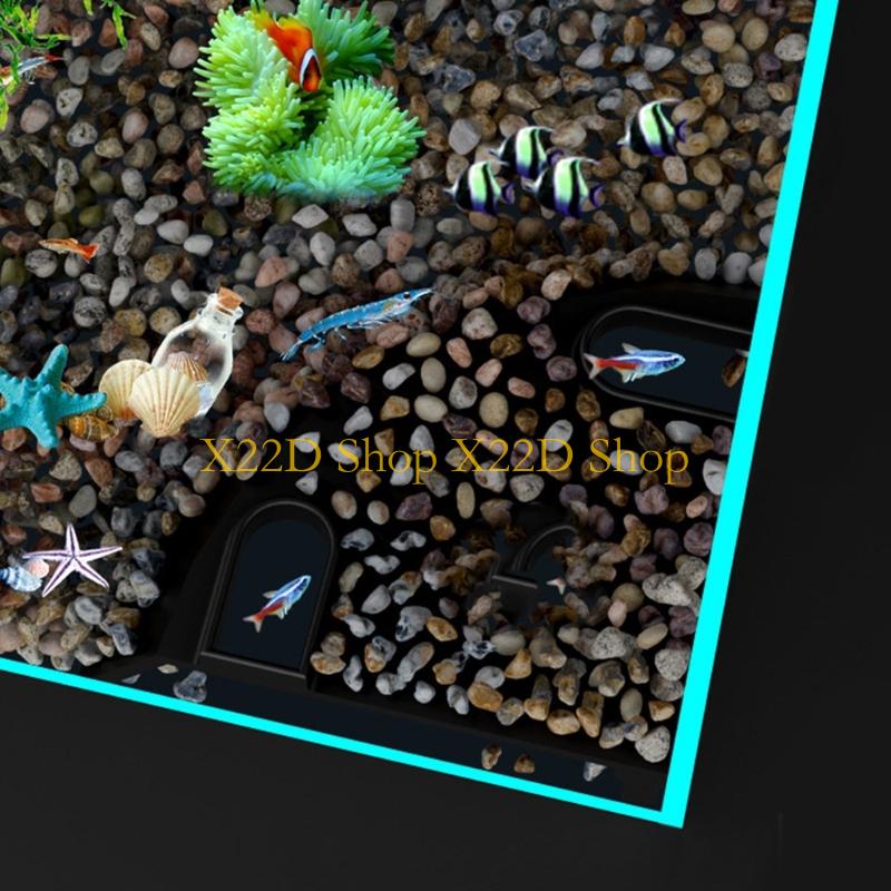 Home Decor Habitat - X22D 人工トンネル洞窟装飾水槽水族館オフィス装飾用