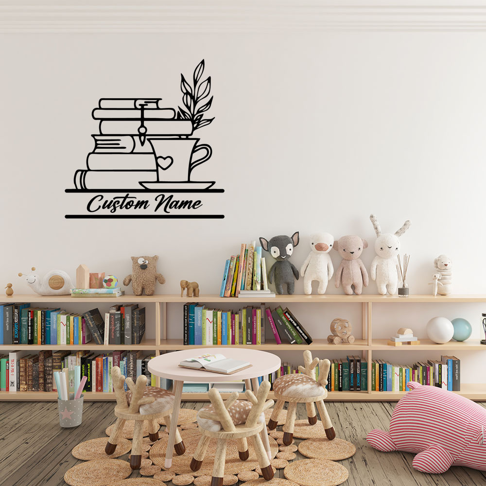 Home Decor Wall Tiles - 1PC Diy ブックカスタマイズ可能なテキスト家族壁ステッカー壁画アート家の装飾リビングルームの装飾装飾アクセサリー壁画