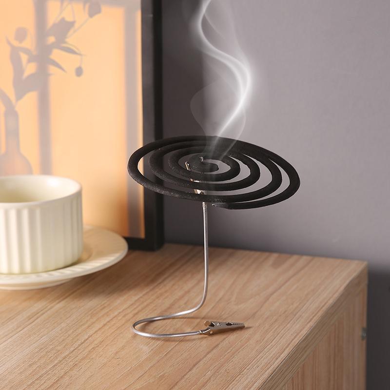 Incense Stick Holder - 金属ダブルエンド蚊取り線香クリップポータブル壊れた線香クリップスタンド蚊取り線香ラック写真フォルダーラベルカードホルダー