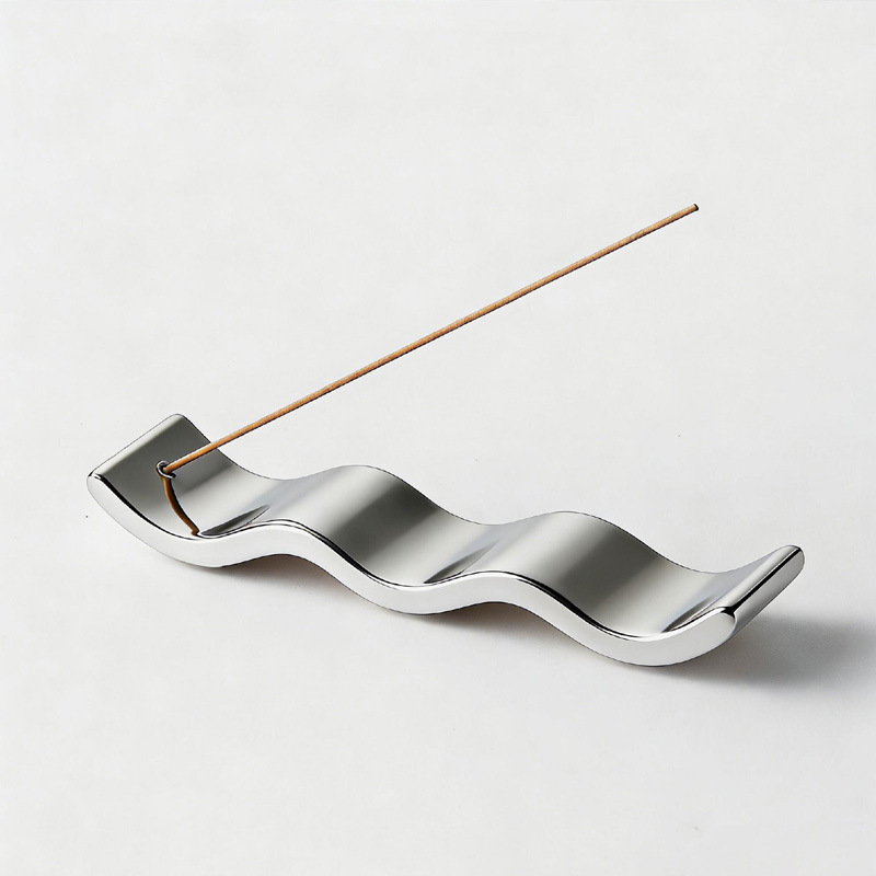 Incense Stick Holder - 香立て、線香立て、和風合金香炉、スパ、瞑想室、ヨガ、オフィス、家の装飾に