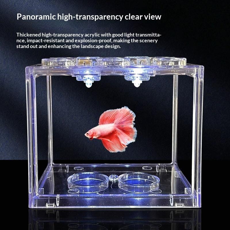積み重ね可能なミニ水槽 アクリル製ペットボックス 爬虫類の家 - Home Decor Habitat のレビューと価格
