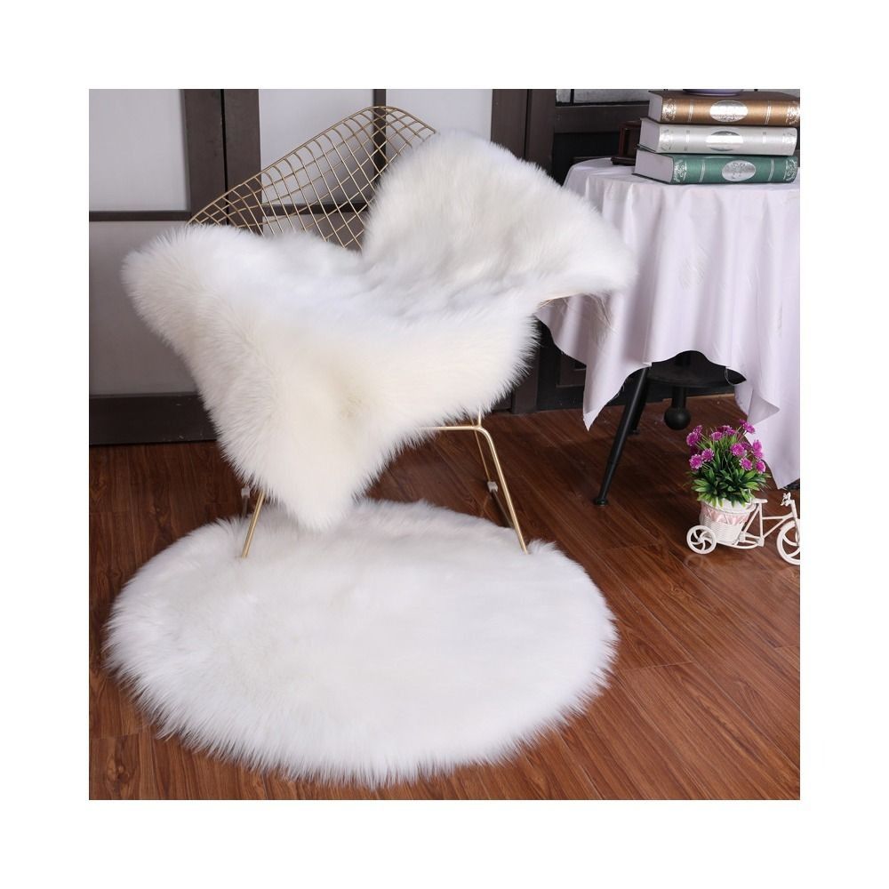 フェイクウールの寝室の敷物,人工シープスキン,長い髪,ふわふ - Cowhide Rug Faux のレビューと価格