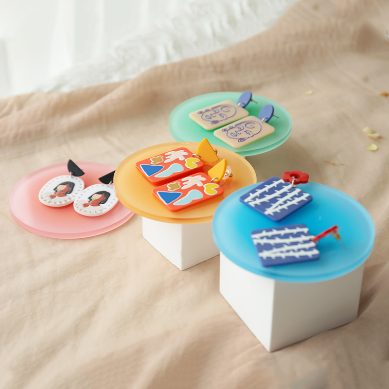 アクリルジュエリーディスプレイスタンド写真撮影用カラフルなフ - Home Decor Online Shopping のレビューと価格