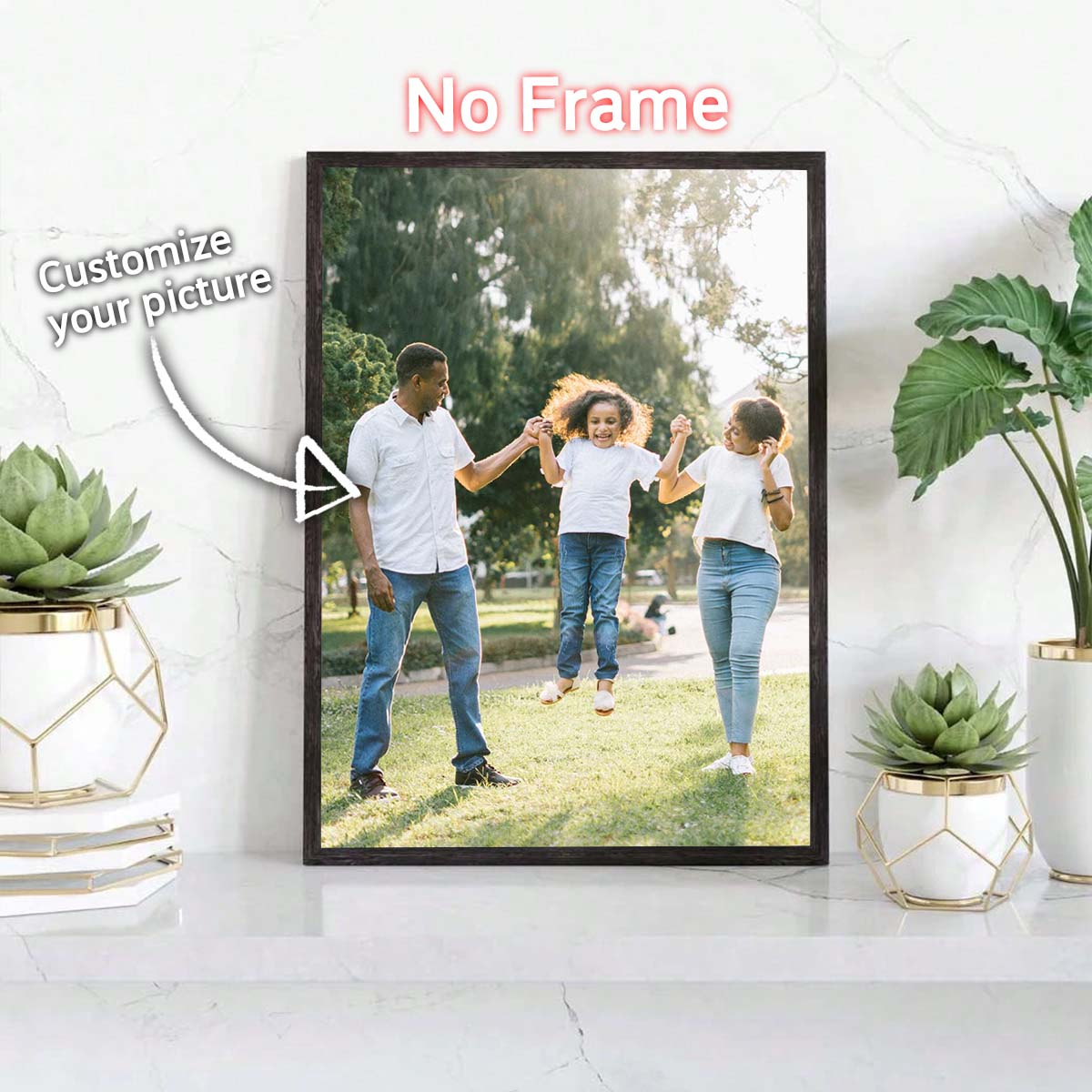 カスタムプリントキャンバス絵画あなたの写真によるキャンバスポ - Home Decor For Wedding のレビューと価格