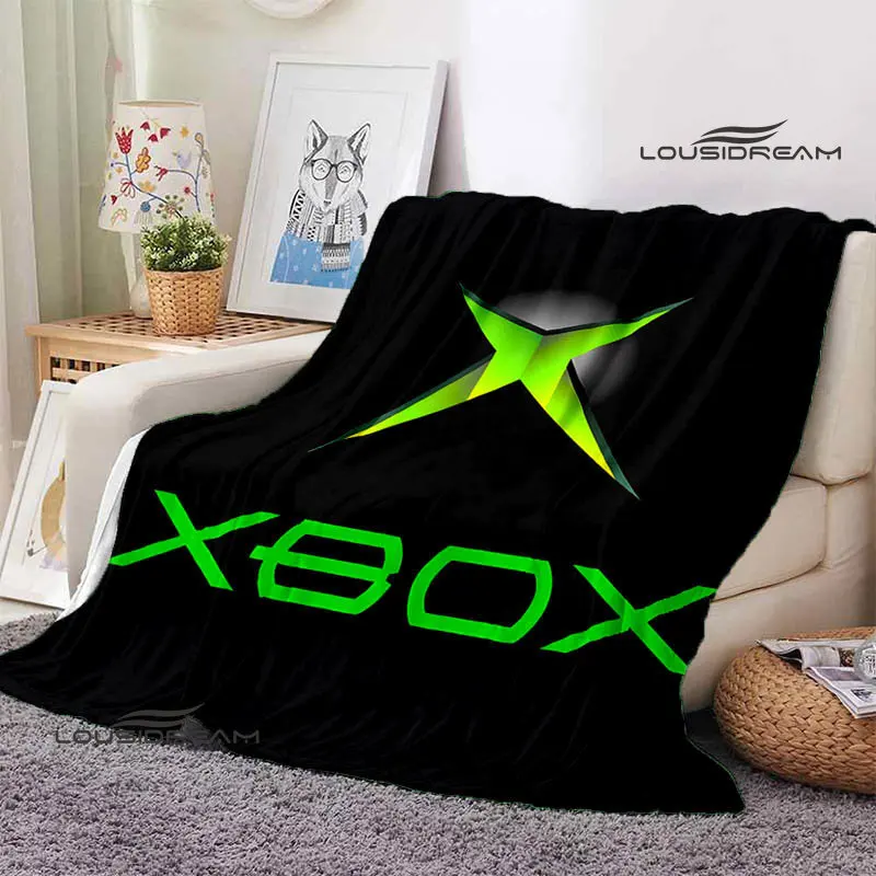 Xbox ロゴ フリースブランケット ソフトゲーミングデザイ - Home Decor Logo Design のレビューと価格