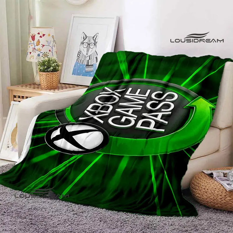 Xbox ロゴ フリースブランケット ソフトゲーミングデザイ - Home Decor Logo Design のレビューと価格