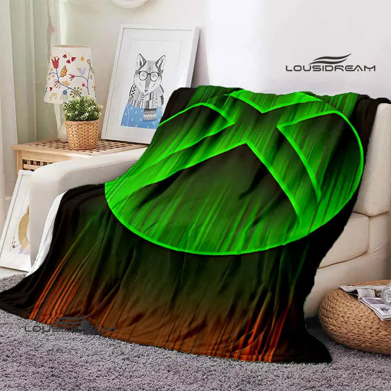 Xbox ロゴ フリースブランケット ソフトゲーミングデザイ - Home Decor Logo Design のレビューと価格