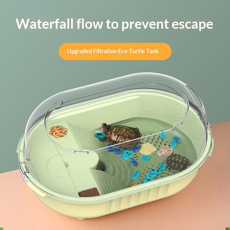 カメ水槽タンク魚ペット生息地日光浴プラットフォームスローププ - Home Decor Habitat のレビューと価格