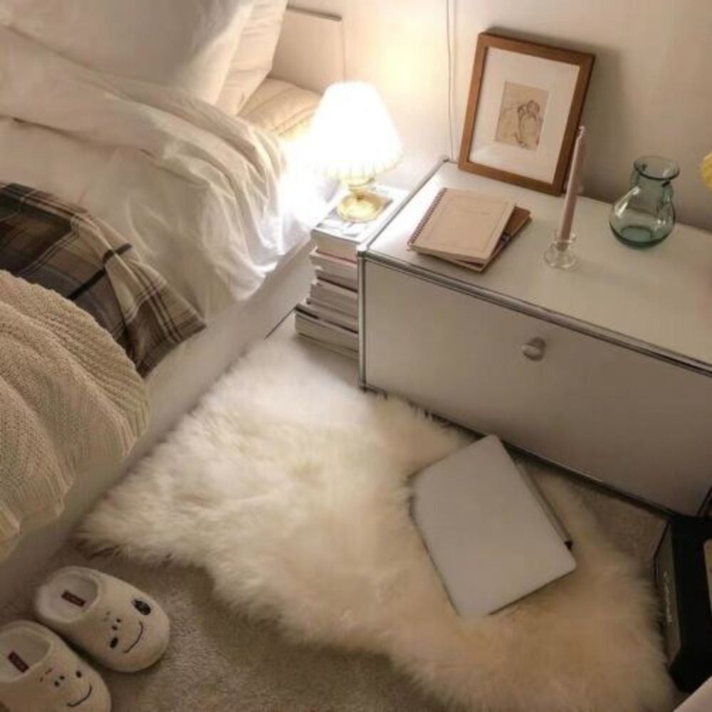 フェイクウールの毛むくじゃらの柔らかい敷物,人工シープスキン - Cowhide Rug Faux のレビューと価格