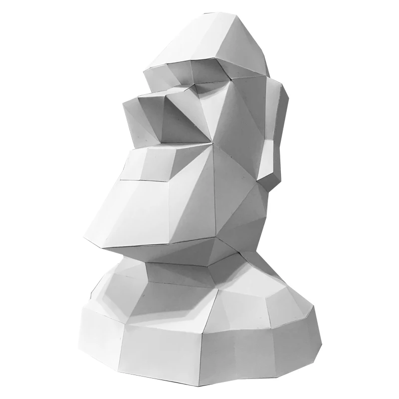 イースターアイランド3Dペーパークラフト、ホーム折り紙アート - Home Decor Center のレビューと価格