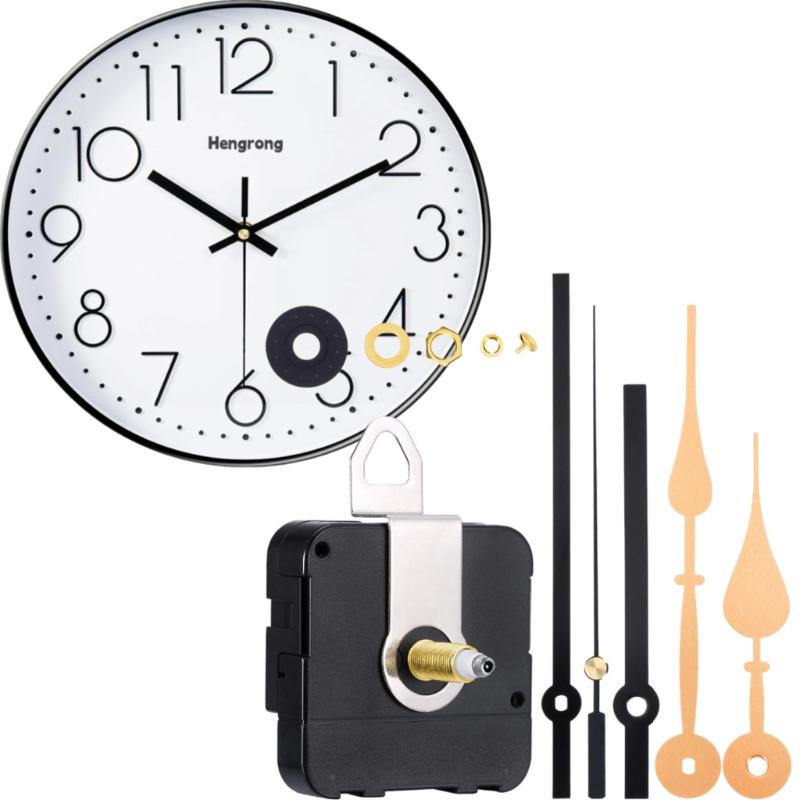 **1セット時計仕掛け式テーブル掛けDIY時計修理部品時計機 - Wall Clock Silent のレビューと価格