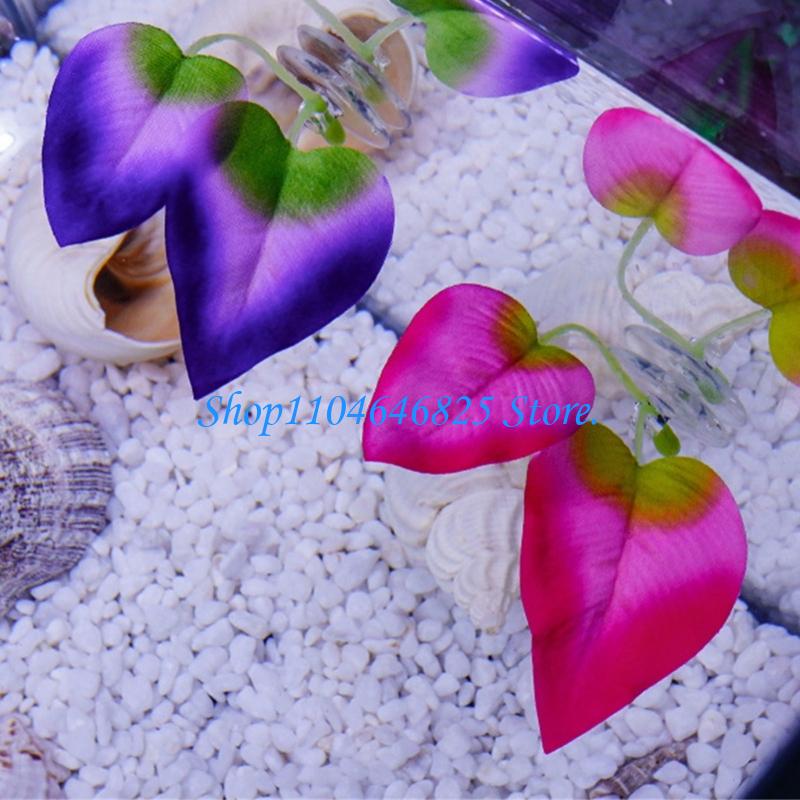 水族館用の人工カラフルな水生植物、ベタ用の小さな水族館の装飾 - Home Decor Habitat のレビューと価格