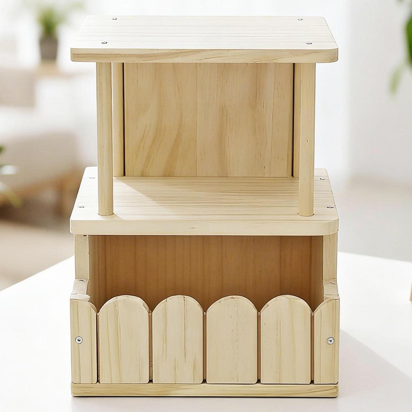 チンチラハウス木製隠れ家DIY組み立て式ハムスター飼育場おも - Home Decor Habitat のレビューと価格