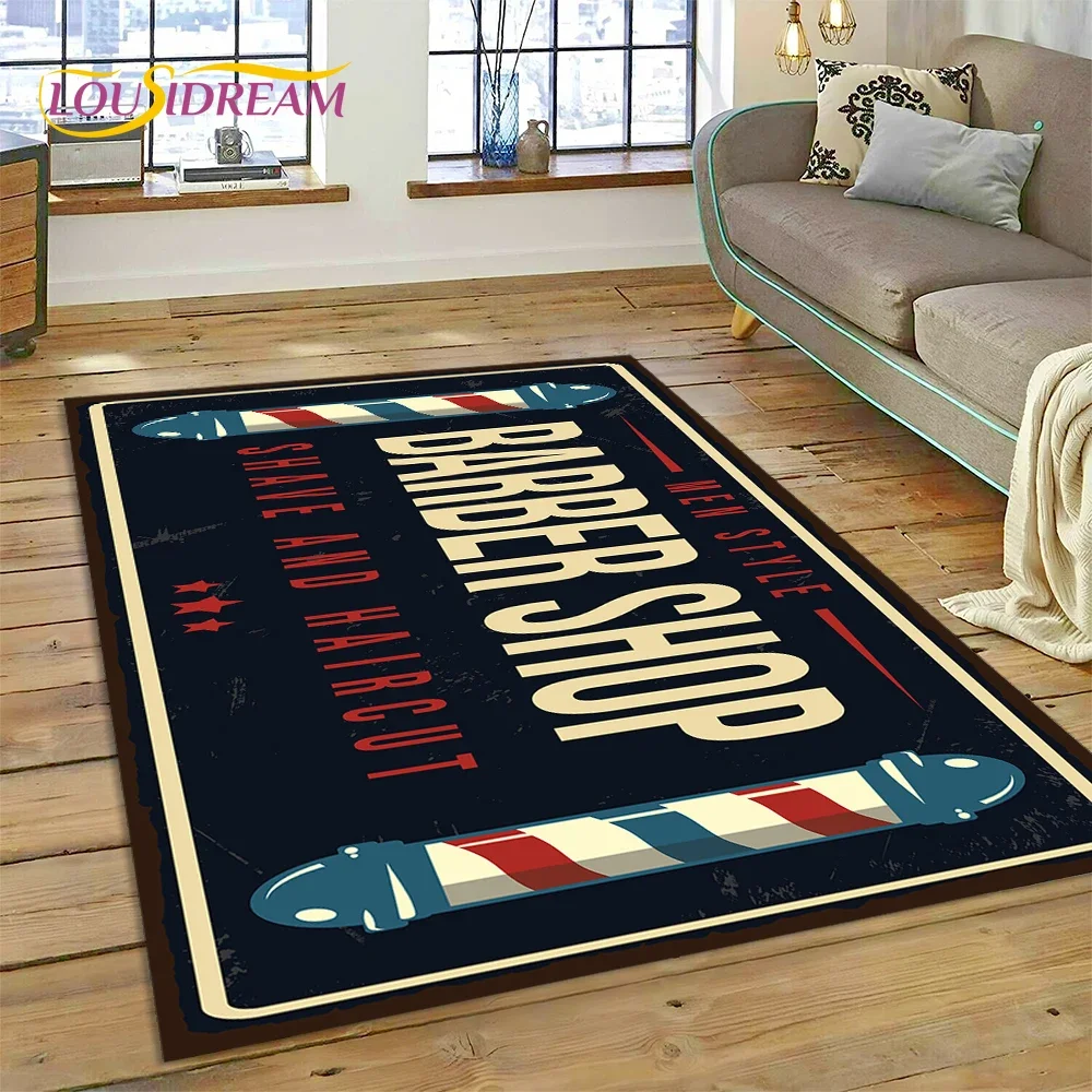 ファッションバーバーショップロゴスカルヴィンテージカーペット - Home Decor Online Shopping のレビューと価格