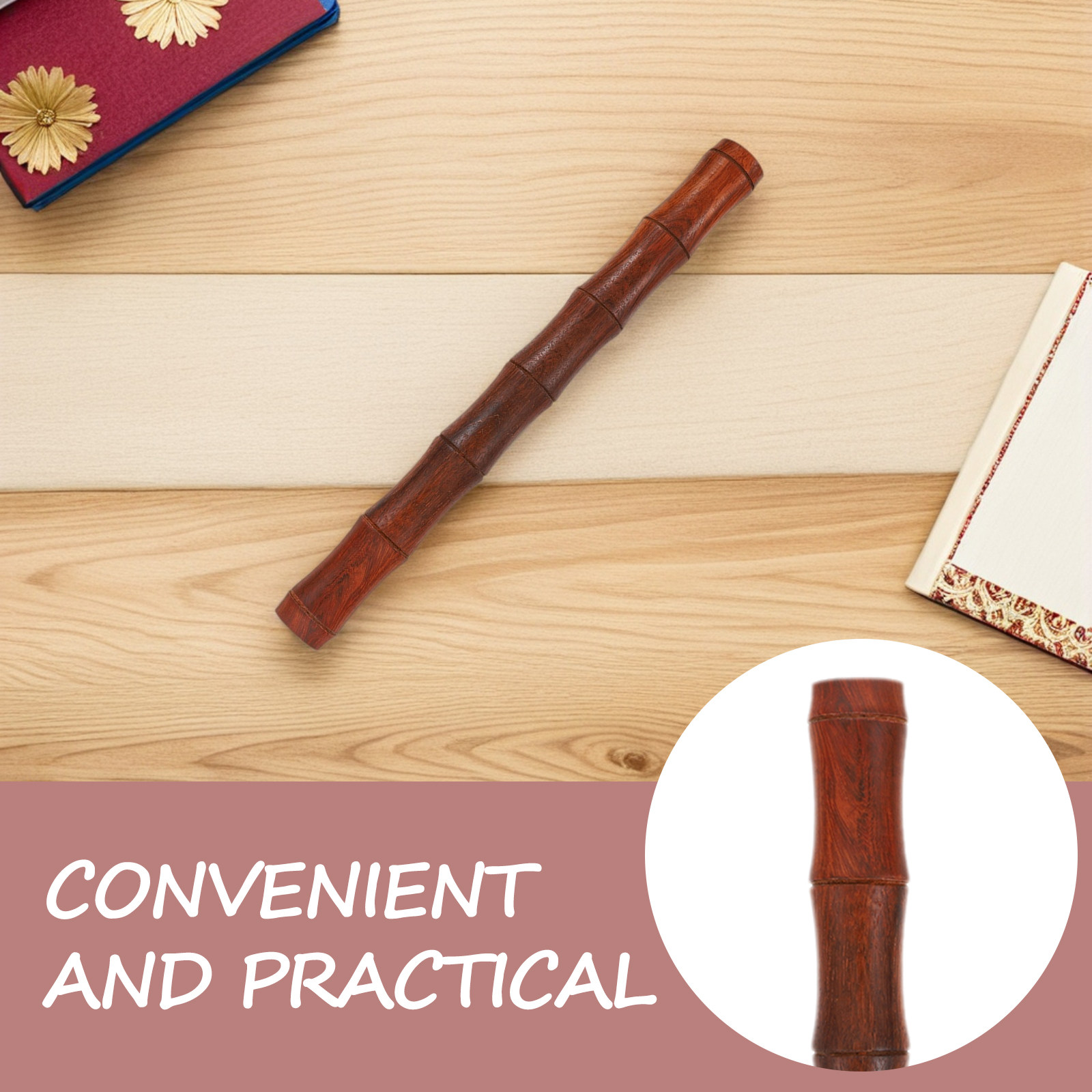 2個入りお香立てボックス 木製 ナチュラル アロマセラピーオ - Incense Stick Holder のレビューと価格