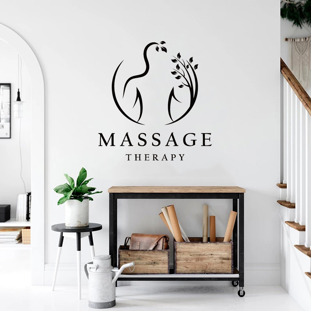 マッサージセラピービニールウォールデカール、スパ、ウェルネス - Home Decor Center のレビューと価格