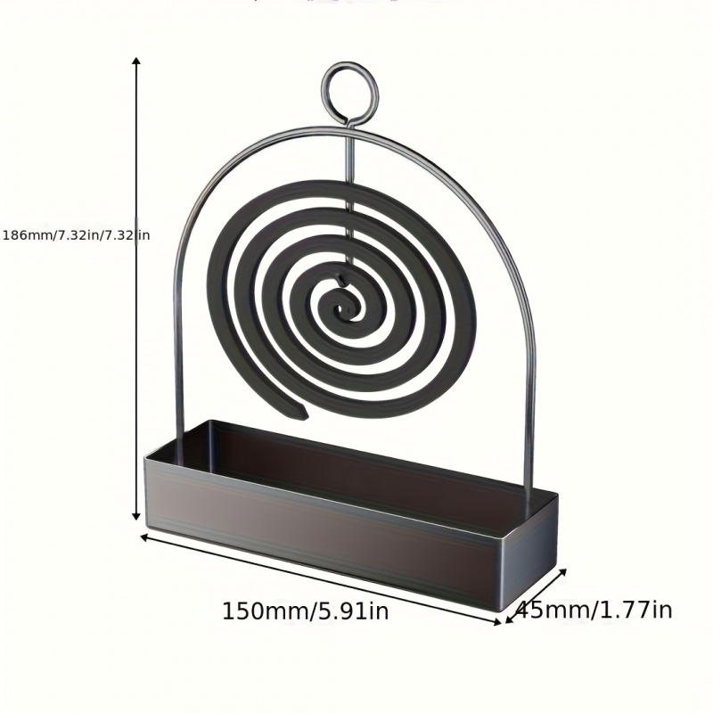 1A蚊取り線香ホルダー、白檀製スタンド、金属素材、蚊帳や線香 - Incense Stick Holder のレビューと価格