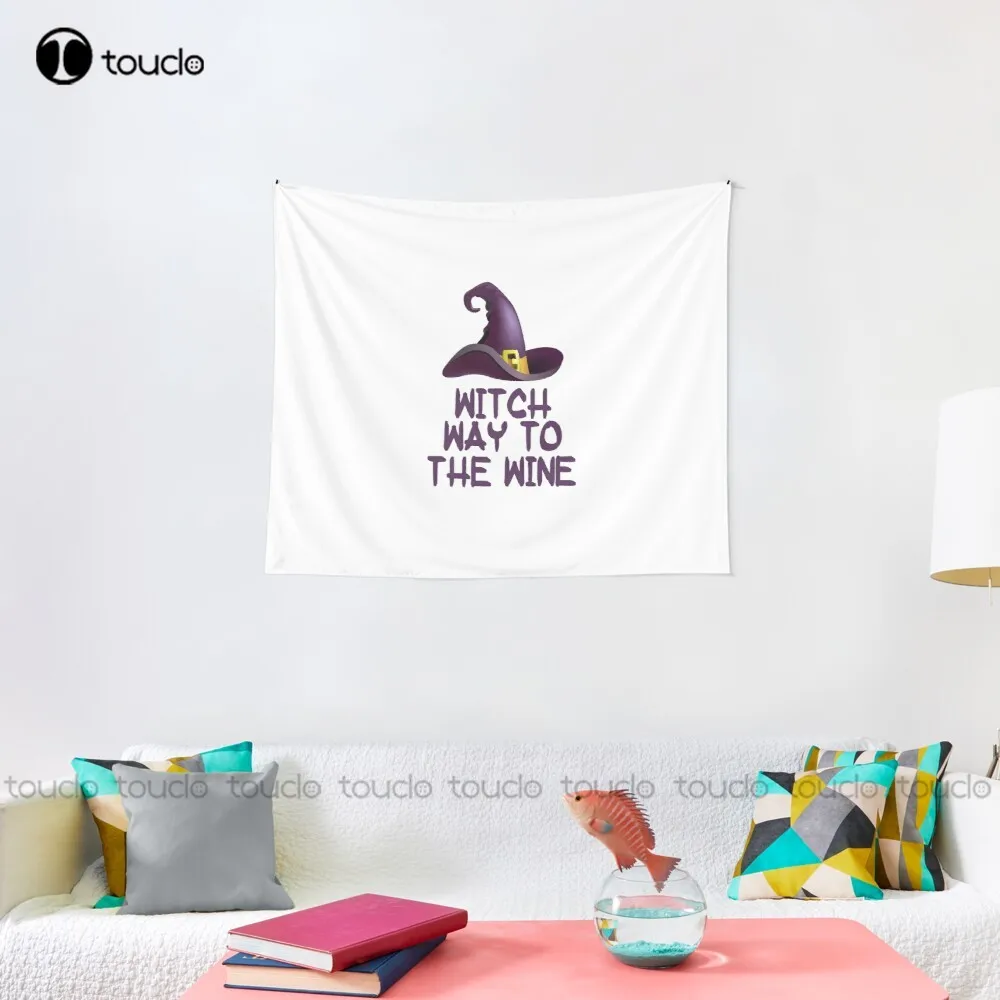 魔女の道 ワイン タペストリー リビングルーム 寝室 寮 ホ - Review Home Decor のレビューと価格