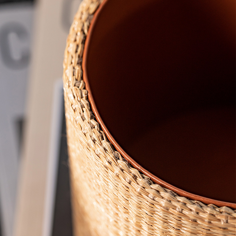 レトロラタン収納ボックス ホームリビングルームデスクトップ化 - Home Decor Rattan のレビューと価格