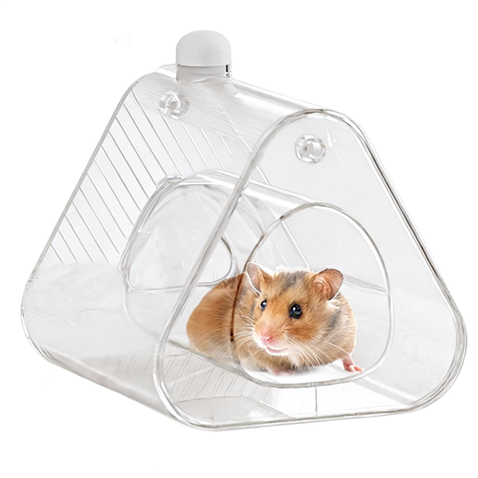 ハムスター冷却ハウス完全透明瞬間冷却防水安全洞窟小動物生息地 - Home Decor Habitat のレビューと価格