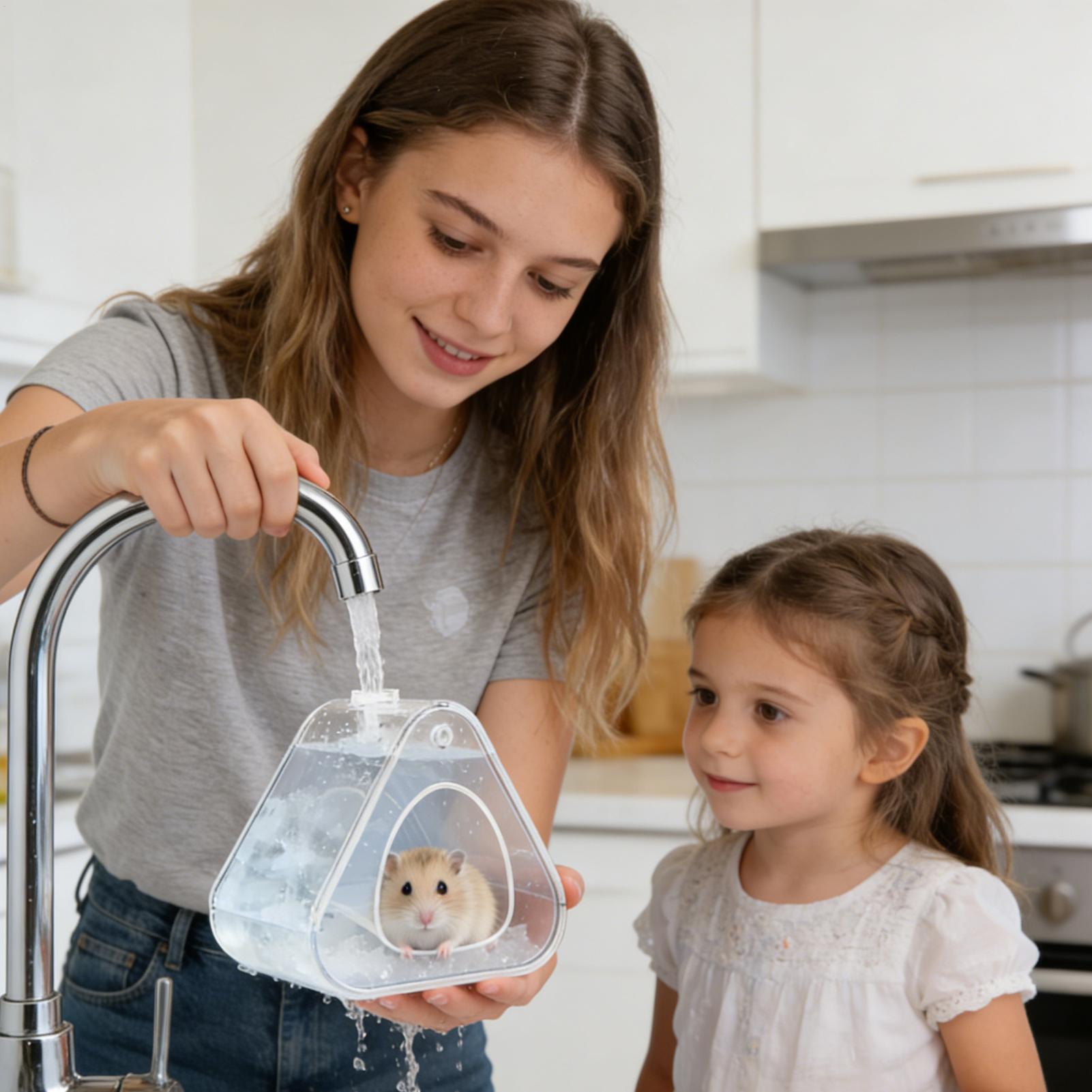 ハムスター冷却ハウス完全透明瞬間冷却防水安全洞窟小動物生息地 - Home Decor Habitat のレビューと価格