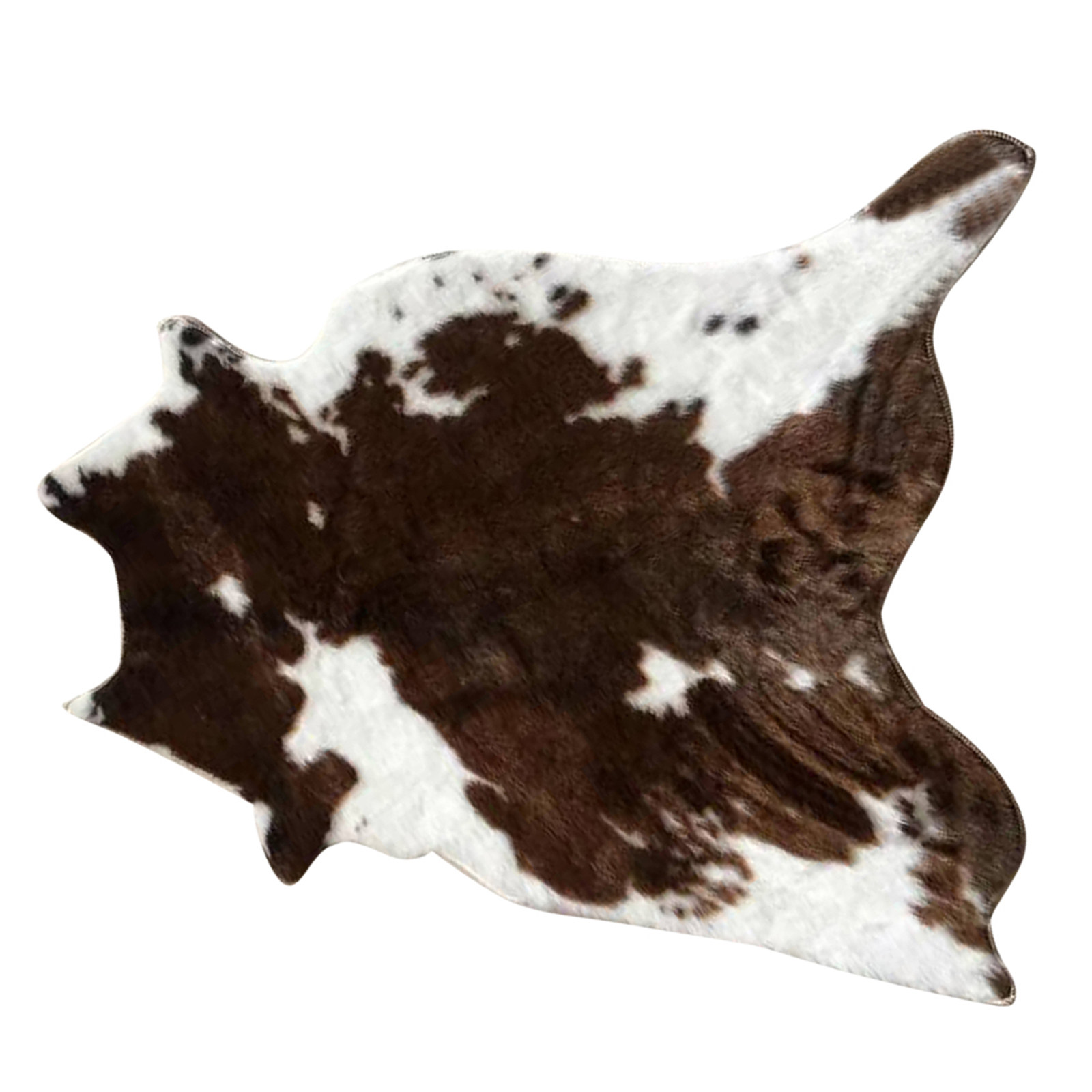 フェイクレザーカーペット牛革カーペット牛柄ラグアメリカンスタ - Cowhide Rug Faux のレビューと価格