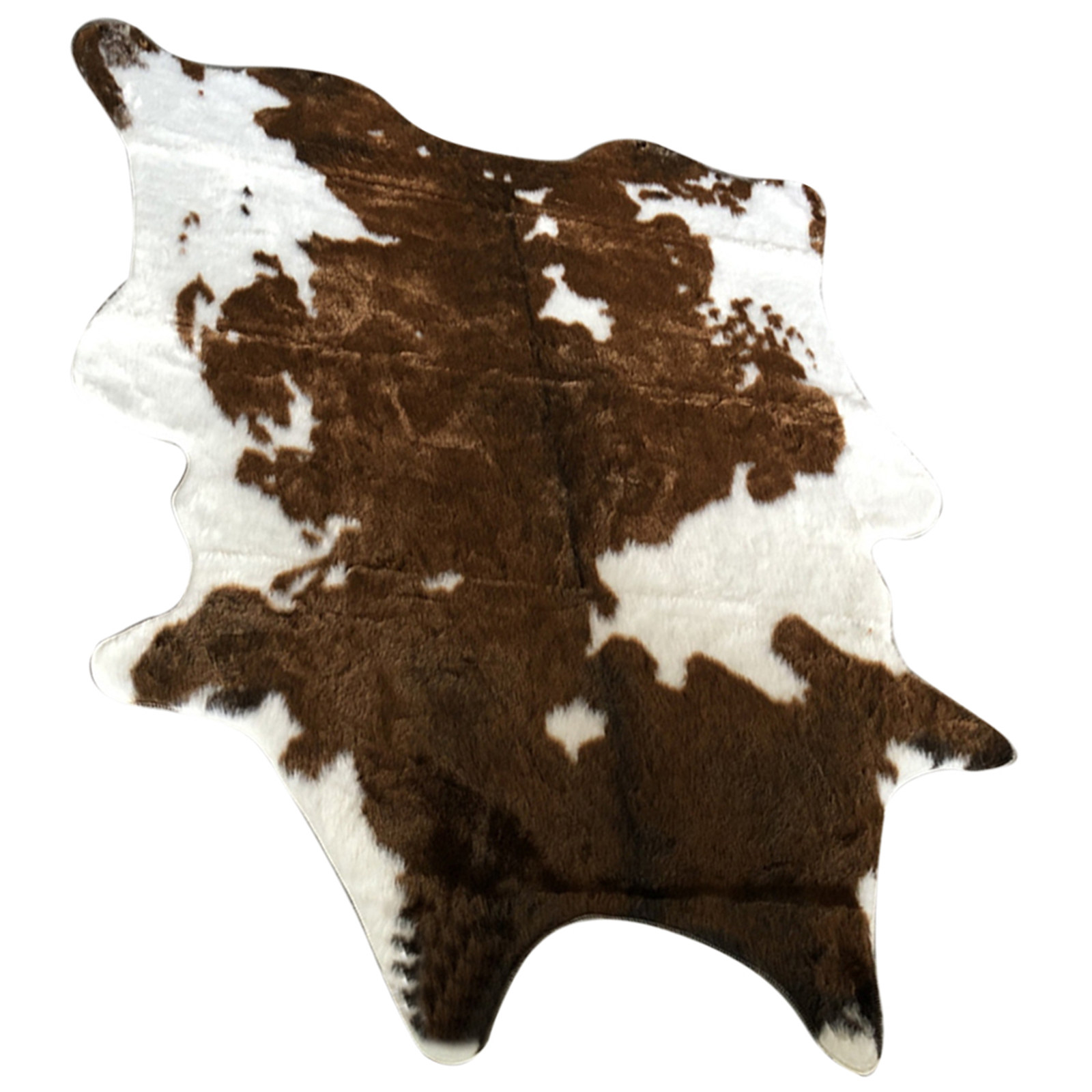 フェイクレザーカーペット牛革カーペット牛柄ラグアメリカンスタ - Cowhide Rug Faux のレビューと価格