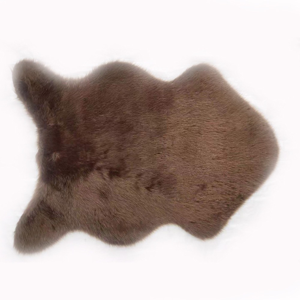 40 × 60 センチメートル新しいカーペットぬいぐるみソフ - Cowhide Rug Faux のレビューと価格
