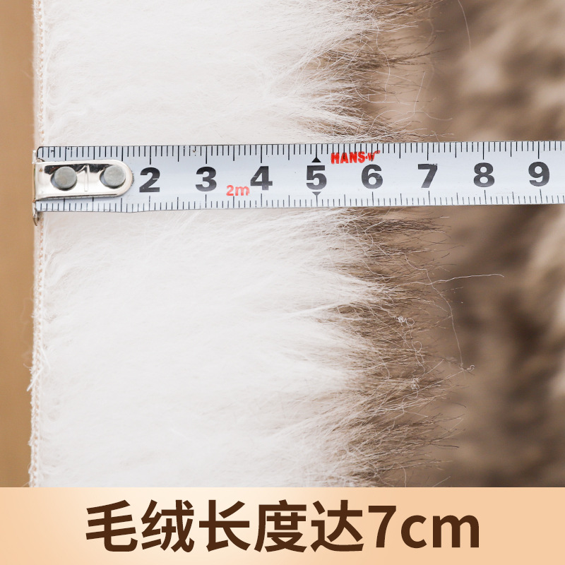 毛皮フェイク人工シープスキンカーペット洗えるシートパッドふわ - Cowhide Rug Faux のレビューと価格