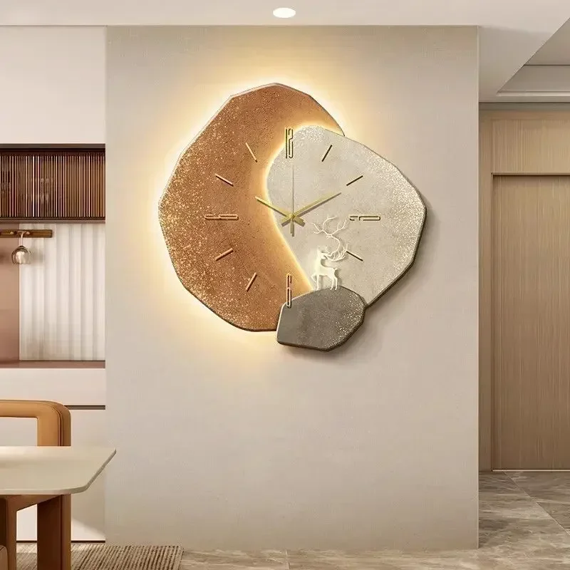 2025年モダンライトデザイン時計 ミニマリズム壁掛け時計  - Wall Clock Silent のレビューと価格