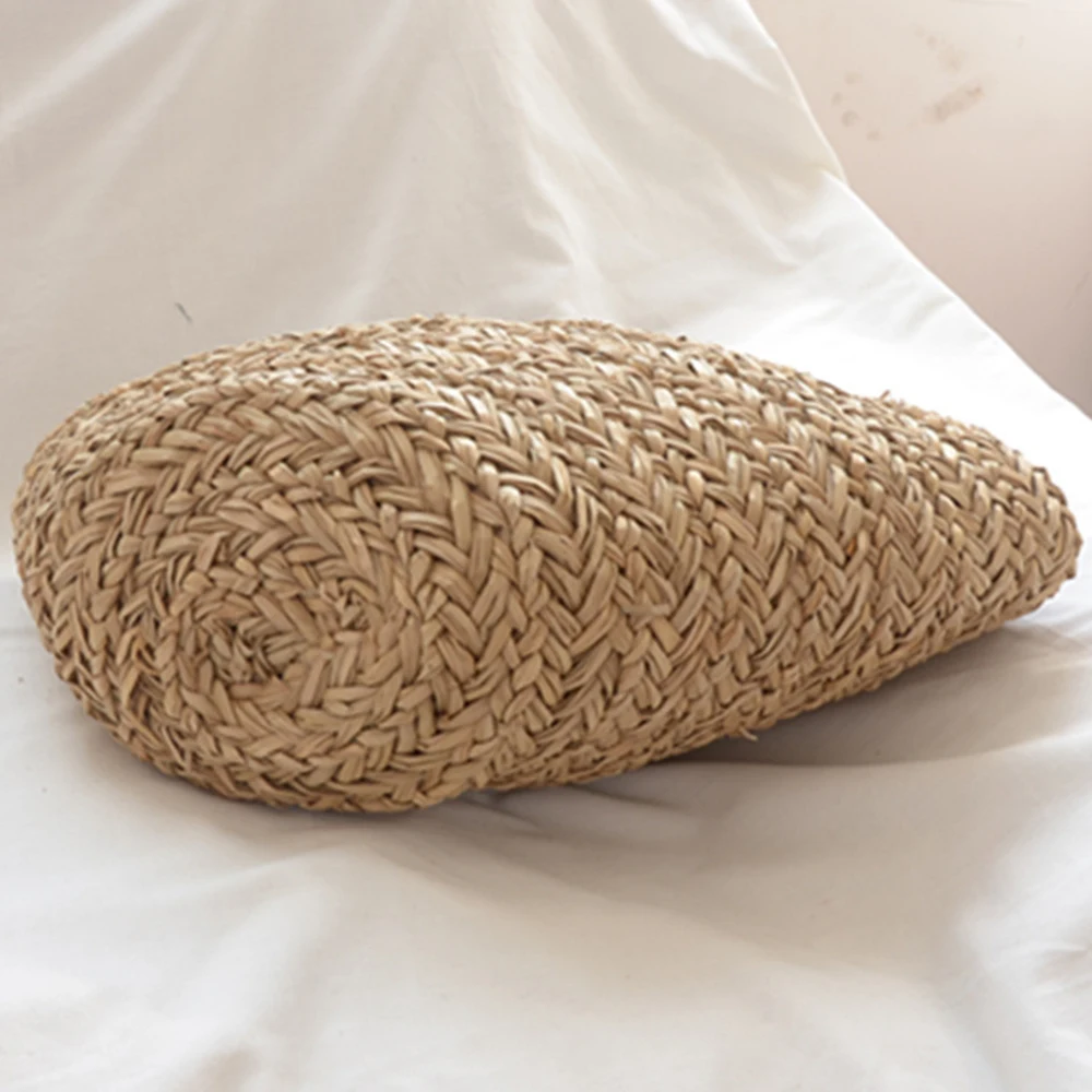 ボヘミアン麦わら帽子の女性用籐バッグ,デザイナーの織りバッグ - Home Decor Rattan のレビューと価格