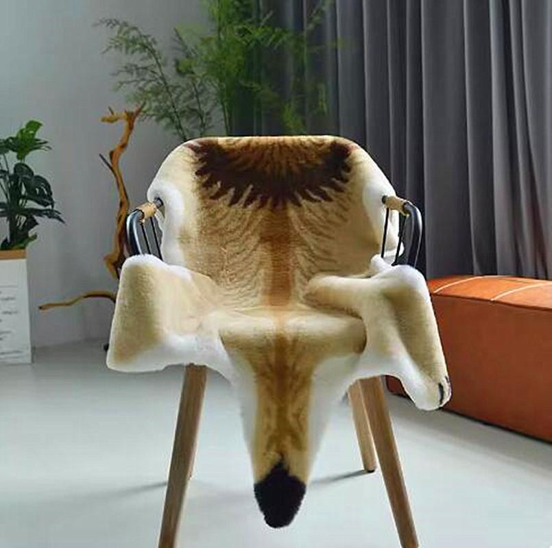 150 × 100 センチメートルヒョウ柄大型フェイク牛革ス - Cowhide Rug Faux のレビューと価格