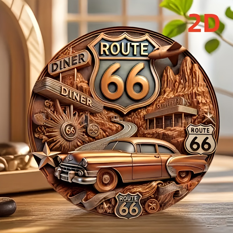 1つの2DフラットレトロNo. 車と砂漠の風景をデザインした - Home Decor Logo Design のレビューと価格