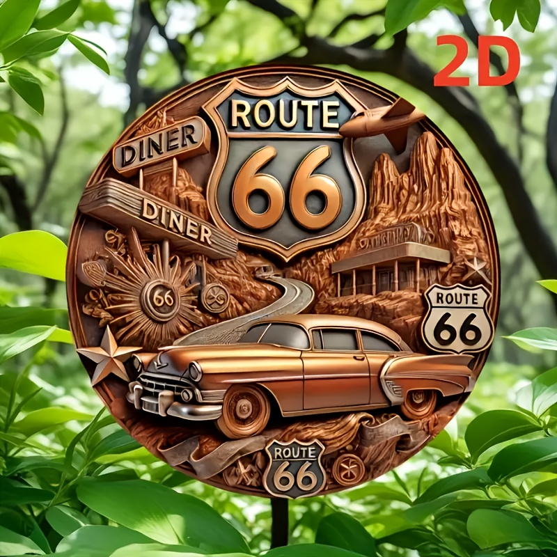 1つの2DフラットレトロNo. 車と砂漠の風景をデザインした - Home Decor Logo Design のレビューと価格